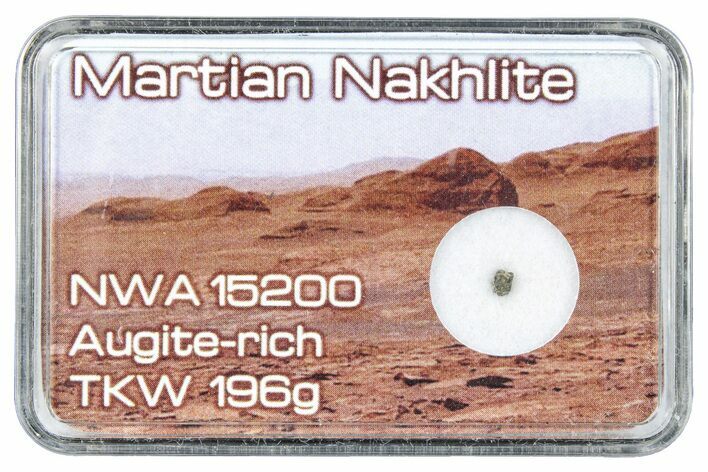 Martian Nakhlite Meteorite Fragment - NWA #292166